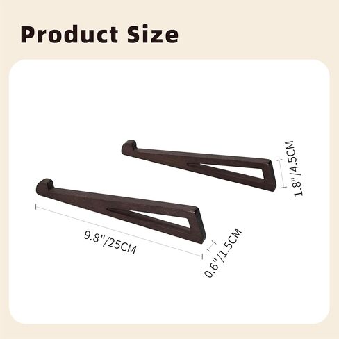 حامل كمبيوتر محمول من الخيزران للمكتب - حامل مريح وموفر للمساحة وخفيف الوزن لأجهزة الكمبيوتر المحمولة وأجهزة iPad والأجهزة اللوحية (بني) in Kuwait