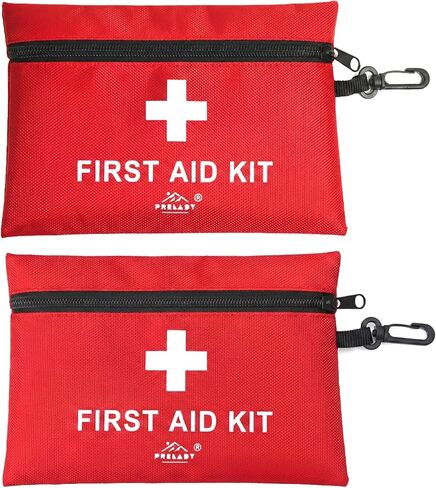 152 Piece Small First Aid Kit, Travel Size First Aid Kit TSA Approved, Mini Forst aid kit for Home, Car, Travel, Camping, Truck, Sports, Office, Hiking Med Kit for Backpack;Gift for Grandma. in Kuwait