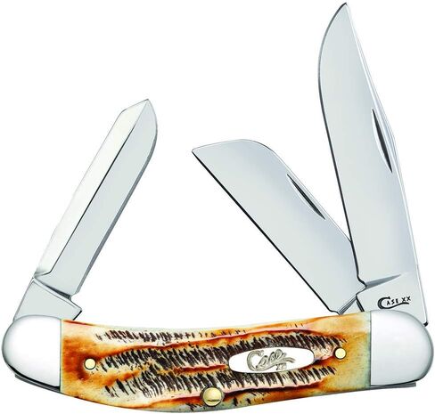 سكين جيب Case WR XX 6.5 Bonestag Sowbelly رقم الصنف 65313 - (TB6.5339 SS) - الطول مغلق: 3 7/8 بوصة in Saudi Arabia