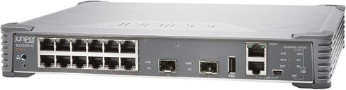 جونيبر نتوركس، محول إيثرنت EX2300-C-12P، 12 منفذ PoE+ SFP+ Ethernet (متجدد) in Kuwait