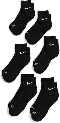 Nike Mens Everyday Cushion Ankle Socks 6-Pack nkSX6899 in Saudi Arabia