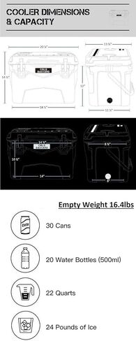 COLD BASTARD COOLERS 20QT Cold Bastard Rugged+ Pink NEON Premium Ice Chest Cooler Accessories Free S&H(CB20-PN) in Saudi Arabia
