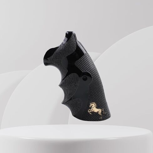Tactical Grips COLT Anaconda for All Python Models and Anaconda Models Above 2021 Performance Rubber Textured Non-Slip Ergonomic Custom Natural Wood Gold Logo in Saudi Arabia