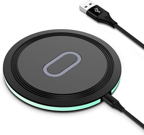 Wireless Charger Fast Charging Pad for Samsung Galaxy S25 Ultra S24 FE S23 Z Flip 7 Z Fold 7,15W cargador inalámbrico Mat Android Phone Station para Google Pixel 10 Pro XL 10 Pro Fold 10 9A 9 8A 8 7 in Saudi Arabia