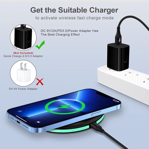 Wireless Charger Fast Charging Pad for Samsung Galaxy S25 Ultra S24 FE S23 Z Flip 7 Z Fold 7,15W cargador inalámbrico Mat Android Phone Station para Google Pixel 10 Pro XL 10 Pro Fold 10 9A 9 8A 8 7 in Saudi Arabia