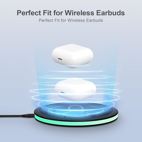 Wireless Charger Fast Charging Pad for Samsung Galaxy S25 Ultra S24 FE S23 Z Flip 7 Z Fold 7,15W cargador inalámbrico Mat Android Phone Station para Google Pixel 10 Pro XL 10 Pro Fold 10 9A 9 8A 8 7 in Saudi Arabia