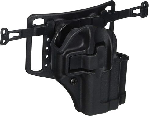 BLACKHAWK Serpa CQC Belt Loop and Paddle Holster For Glock 26/27/33, Right Hand, Matte Black - 410501BK-R in Saudi Arabia