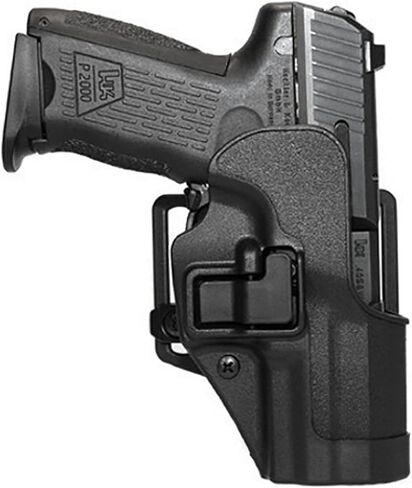 BLACKHAWK Serpa CQC Belt Loop and Paddle Holster For Glock 26/27/33, Right Hand, Matte Black - 410501BK-R in Saudi Arabia