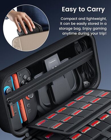 Transnovo Switch 2 Charging Grip Controller Compatible with Nintendo Switch 2 Joycons (2025), Double-lock Switch 2 Joy-con Grip with USB C Cable & LED Indicator, Controller Charger for Switch 2 Owners in Saudi Arabia