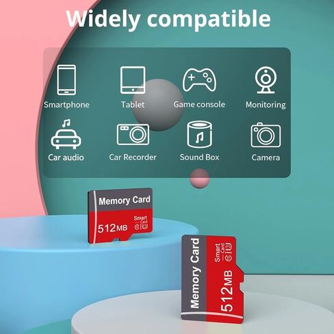 بطاقة ذاكرة A1 Ultra 512 ميجابايت TF، سرعة قراءة 120 ميجابايت/ثانية، متوافقة مع الكاميرات والهواتف الذكية والأجهزة اللوحية in Kuwait