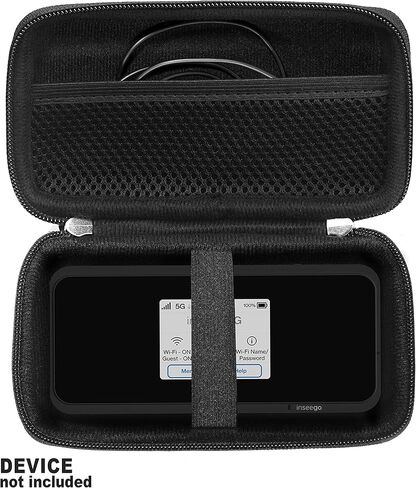 حافظة CaseSack لهاتف Inseego MiFi X Pro M3000، MiFi M2100، M2000 Hotspot، Verizon Wireless Jetpack 8800L 4G LTE in Saudi Arabia