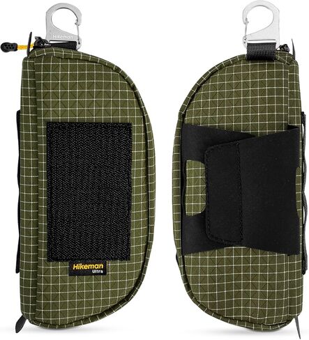 حقيبة نظارات HIKEMAN Molle سهلة الوصول إلى حقيبة النظارات، حافظة نظارات تكتيكية محمولة مقاومة للصدمات للتخييم والمشي لمسافات طويلة in Saudi Arabia