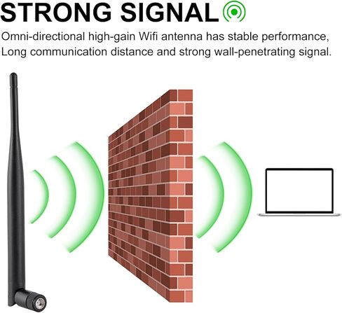 4 قطع 6dBi WiFi هوائي 2.4 جيجا هرتز 5 جيجا هرتز 5.8 جيجا هرتز RP-SMA ذكر بلوتوث هوائي نطاق الصوت لمحول USB كاميرا مراقبة فيديو جهاز كمبيوتر شخصي واي فاي راوتر بطاقة الشبكة اللاسلكية in Saudi Arabia