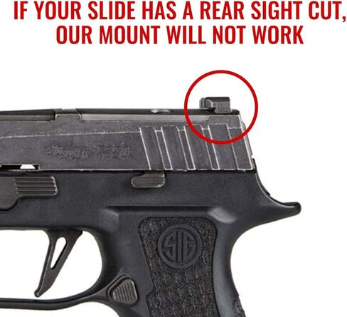 EGW Red Dot Adapter Plate for Sig M17 / M18 - Trijicon RMR,SRO, Holosun 407/507C, Holosun 507 Comp in Saudi Arabia
