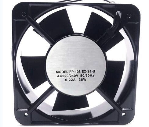 مروحة، لـ 150X150X50MM 220/240V 0.22A 38W 15050 2-Wire Cooling Fan in Saudi Arabia