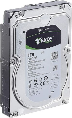 محرك الأقراص الصلبة Seagate Enterprise سعة ST4000NM0025 سعة 4 تيرابايت 7200 دورة في الدقيقة SAS 6.0 جيجابايت/ثانية 128 ميجابايت 512N (متجدد) in Kuwait
