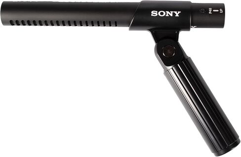 Sony ECM-778 Short Supercardioid Condenser Microphone | Compact Camera-Mount Mic with High Directivity & Low Self-Noise | Designed for Film & Video Shoots (ECM-778) + Cable Ties + More (Renewed) in Saudi Arabia