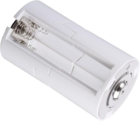 1Pcs 3 AA to D Battery Convertor Adapter 3 AA to Size Battery Holder Case Box Convert Switcher Accessories ABS in Saudi Arabia
