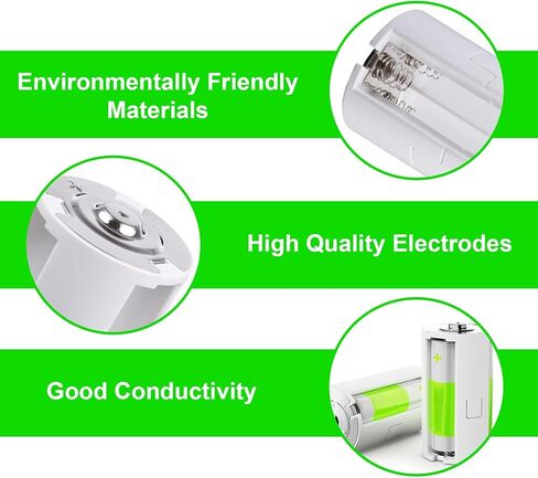 1Pcs 3 AA to D Battery Convertor Adapter 3 AA to Size Battery Holder Case Box Convert Switcher Accessories ABS in Saudi Arabia