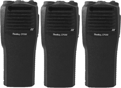 3Pack CP200 Replacement Housing Case Front Cover with Speaker Compatible with CP200 Handheld Two Way Radio in Saudi Arabia