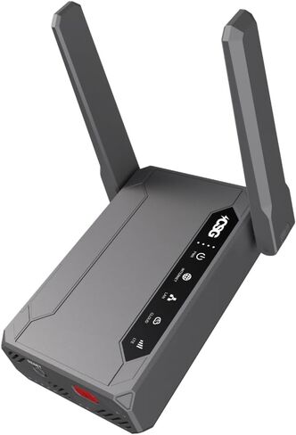 CSG m106 Pro 4G LTE Cellular Cat 12 موجه أعمال ثنائي الشريحة، مودم بوابة سفر محمول مع بطارية مدمجة لمدة 8 ساعات، Verizon، متوافق مع AT&T & T-Mobile، بديل LTE Wi-Fi Hotspot in Kuwait