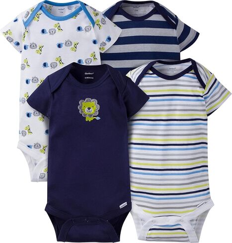 Gerber Unisex Baby 4 Pack Onesies in Saudi Arabia