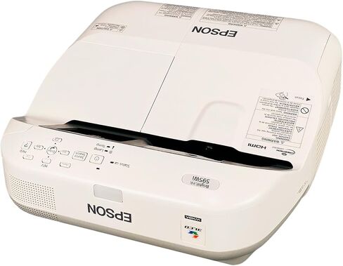 Epson BrightLink 595Wi WXGA 3300 ANSI Interactive Projector 3LCD Ultra Short Throw HDMI, Bundle: Remote Control, HDMI Cable, Power Cable (Renewed) in Saudi Arabia