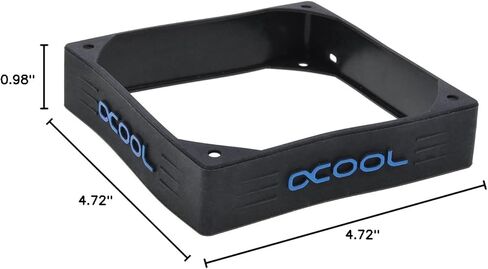 إطار مروحة سيليكون مضاد للضوضاء Alphacool Susurro - 120 ملم - عالمي (24685) in Kuwait