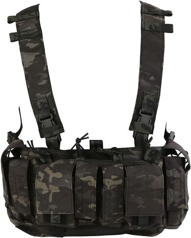 سترة صدر EMERSONGEAR MF Style UW Gen IV Tac، سترة صدر Recon مع حقيبة Mag Pouch H تعليق خفيفة الوزن in Kuwait
