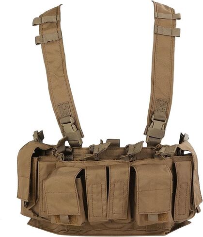 سترة صدر EMERSONGEAR MF Style UW Gen IV Tac، سترة صدر Recon مع حقيبة Mag Pouch H تعليق خفيفة الوزن in Kuwait