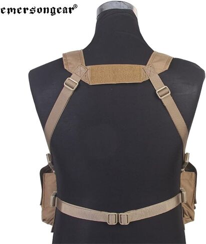 سترة صدر EMERSONGEAR MF Style UW Gen IV Tac، سترة صدر Recon مع حقيبة Mag Pouch H تعليق خفيفة الوزن in Kuwait