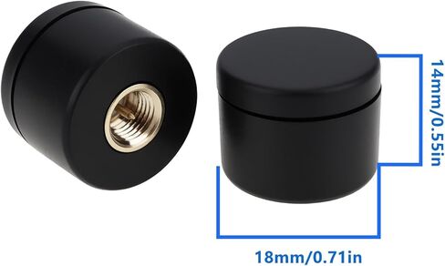 ECSiNG 4 قطع هوائي SMA صغير 14 × 18 مم 2.4 جيجا هرتز 3dBi 50 وات متوافق مع D-Link أسود in Saudi Arabia
