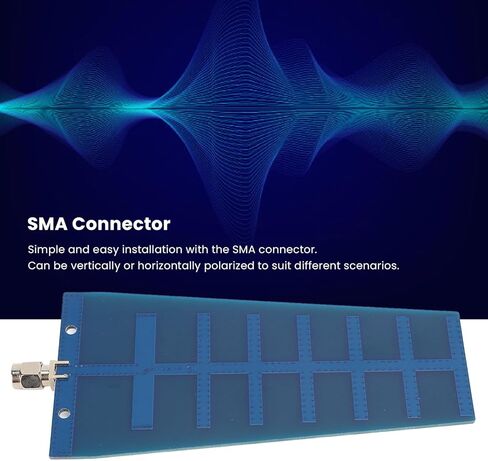 Zunate 12dBi ثنائي النطاق 2.4 جيجا هرتز 5.8 جيجا هرتز واي فاي اتجاهي PCB Yagi هوائي مع موصل SMA هوائي لاسلكي عالي الكسب لجهاز التوجيه PC محول FPV كاميرا بدون طيار التحكم عن بعد in Kuwait