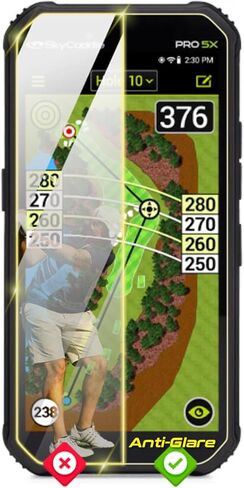 IPG Anti-Glare Made for Skycaddie Pro 5X Handheld Golf GPS 5.5 Inch Display Matte Finish Screen Protector Film, Perfect for Outdoor Use for Pro5XA.Gla in Saudi Arabia