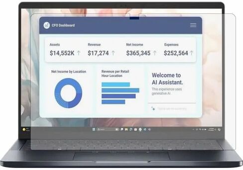 واقي شاشة (مجموعة من 2) لجهاز الكمبيوتر المحمول Dell Pro 14 Premium PA14250 مقاس 14 بوصة مضاد للوهج ومضاد للخدش in Kuwait
