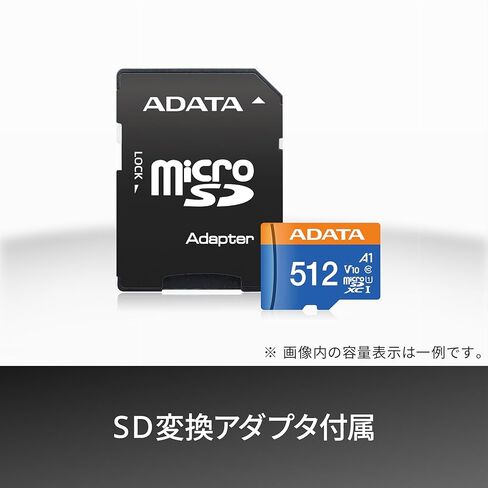 بطاقة ذاكرة ADATA microSD سعة 64 جيجابايت UHS-I CLASS10 بسرعة 100/25 ميجابايت/ثانية AUSDX64GUICL10A1-RA1-I in Kuwait