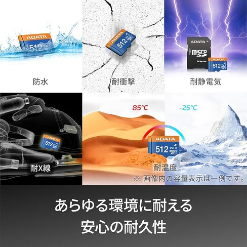 بطاقة ذاكرة ADATA microSD سعة 64 جيجابايت UHS-I CLASS10 بسرعة 100/25 ميجابايت/ثانية AUSDX64GUICL10A1-RA1-I in Kuwait