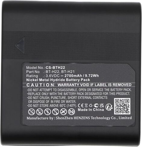 ALLC Replacement Battery for Sharp BT-H21/BT-H21U/BT-H22/BT-H22U,PN:BT-H21/BT-H21U/BT-H22/BT-H22U,2700mAh in Saudi Arabia