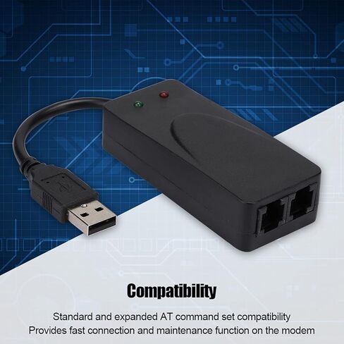 JTLB USB2.0 56K ثنائي المنفذ USB 2.0 برنامج تشغيل مودم خارجي 2. مودم فاكس للمودم الخارجي W0 56K 11 × 8 × 3 منفذ مزدوج USB 2.0 56K برنامج تشغيل مودم خارجي لـ Win 7 Win in Kuwait