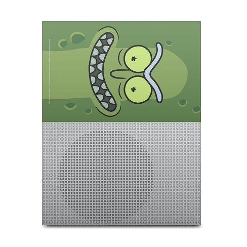 Head Case Designs Officially Licensed Rick And Morty Pickle Rick Graphics Vinyl Sticker Gaming Skin Decal Cover Compatible With Xbox One S Console and Controller Bundle in Saudi Arabia