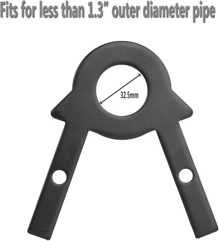 Target Stand Kit - Shooting Target Hanging Hook AR500 Steel Target Hanger DIY Assembly Stands Metal Gong Target Holder 1" Pipe Mounting Bracket in Saudi Arabia