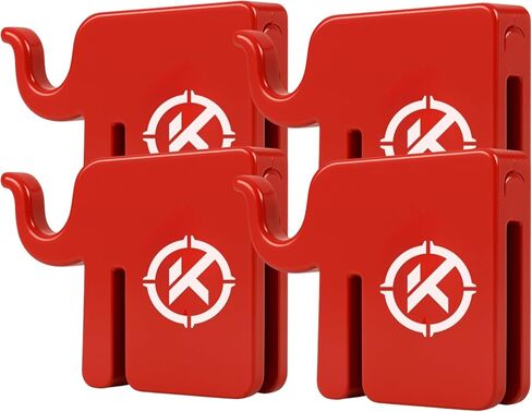 شماعة هدف T-Post التكتيكية الوطنية الفيل من KRATE (4 عبوات) - سهلة التجميع - مصممة لتناسب عمود T القياسي in Kuwait