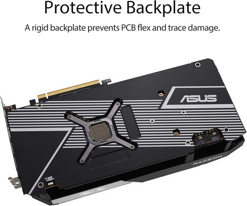 ASUS Dual AMD Radeon RX 6700 XT Standard Edition 12GB GDDR6 Gaming Graphics Card (AMD RDNA 2, PCIe 4.0, 12GB GDDR6 Memory, HDMI 2.1, DisplayPort 1.4a, Axial-tech Fan Design, 0dB Technology) in Saudi Arabia