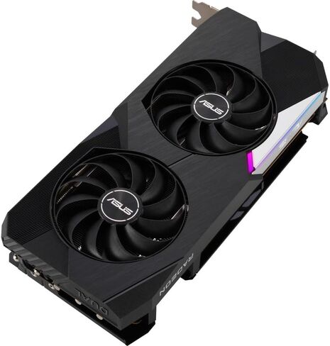 ASUS Dual AMD Radeon RX 6700 XT Standard Edition 12GB GDDR6 Gaming Graphics Card (AMD RDNA 2, PCIe 4.0, 12GB GDDR6 Memory, HDMI 2.1, DisplayPort 1.4a, Axial-tech Fan Design, 0dB Technology) in Saudi Arabia