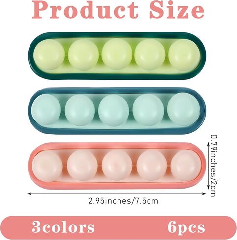 6 Pcs Pea Cable Clips Cord USB Holder Organizer Wire Management Cute Self-Adhesive Desk Cord Organizer Clip for Car Office Desk Workbench Bedroom Nightstand Bedside in Saudi Arabia