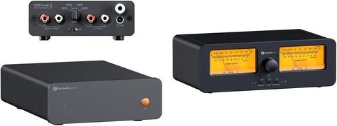 مكبر صوت Fosi Audio LC30 VU Meter وصندوق X5 Phono Preamp للقرص الدوار لخرطوشة MM & MC in Kuwait