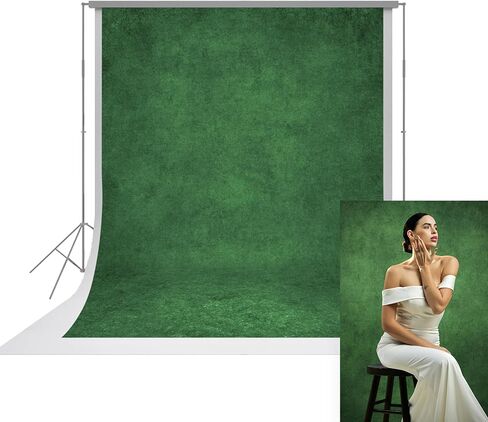 UrcTepics 8×10 ft Dark Grey Fabric Photo Backdrops, Classic Abstract Texture Backdrop for Headshots and Portraits, Vintage Photography Background for Studio and Events. in Saudi Arabia