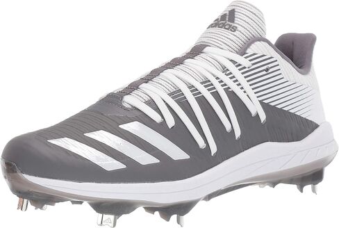 adidas Men's Adizero Afterburner 6 Black/White Baseball Cleats in Kuwait