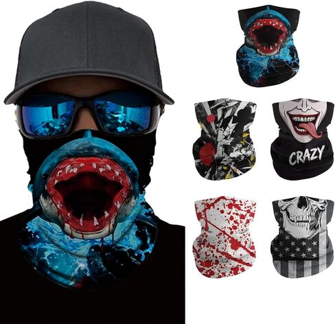 قناع وجه للرقبة للرجال والنساء - حماية من أشعة الشمس بعامل حماية من أشعة الشمس 30+، غطاء رأس قابل للتنفس للدراجات النارية، والمشي لمسافات طويلة، وصيد الأسماك in Kuwait