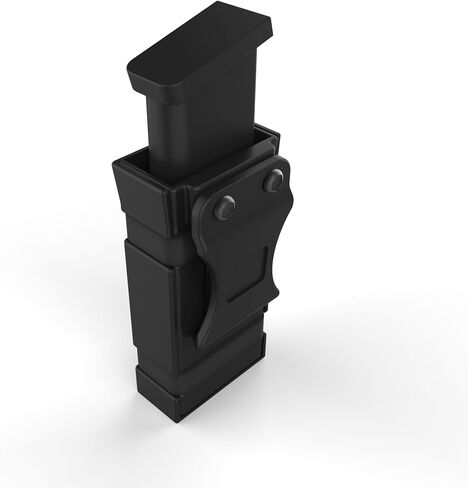 Universal Magazine Pouch IWB/OWB Single Stack Holder for 9mm 357.40 .45 Caliber Tactical Mag Holster Black in Saudi Arabia